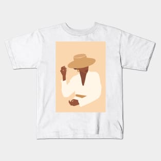 Holiday Women Modern Minimalistic Illustration Kids T-Shirt